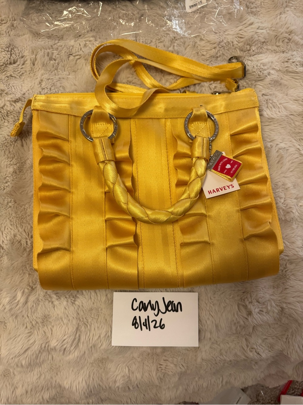 Harveys buttercup Lola Satchel